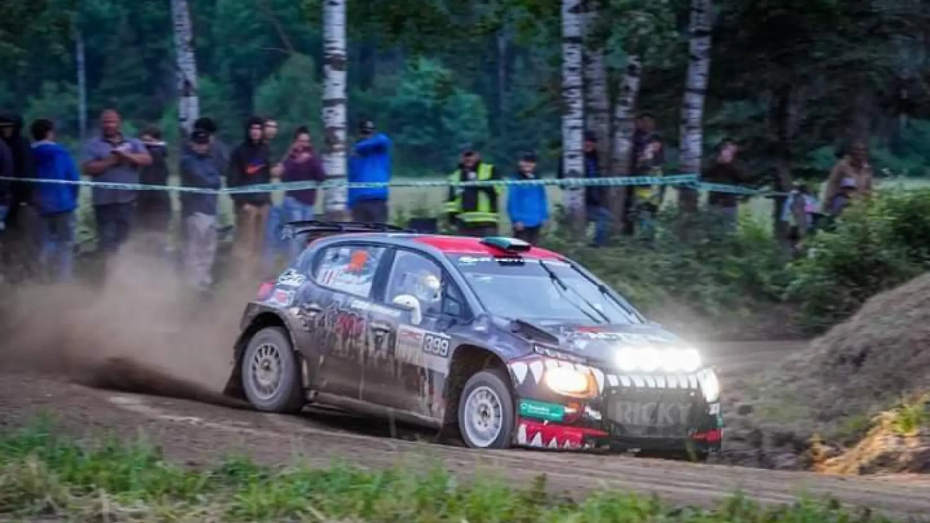 Ricardo Cordero, rally en Canadá